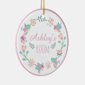 Floral, speciaal Ornament voor de kamer van meisje (Rechts)