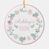 Floral, speciaal Ornament voor de kamer van meisje (Achterkant)