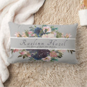  Floral Specialized Betekenis Baby Girl Naam Kussen (Deken)