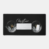 Floral sphere Desk mat (Keyboard & Muis)