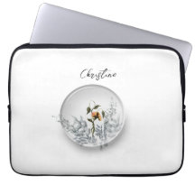 Floral sphere laptophoes