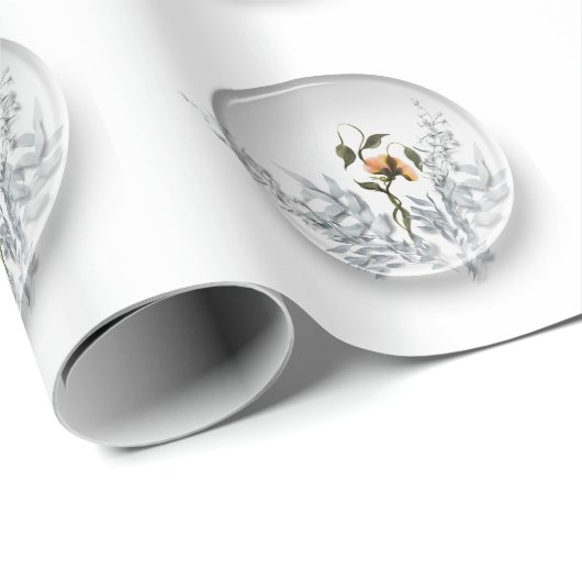 Floral sphere wrapping papier (Rol Hoek)