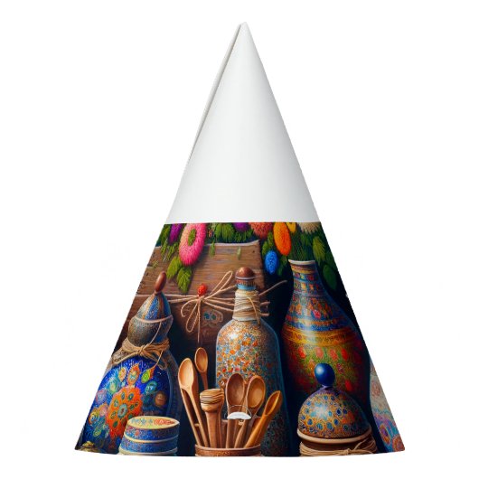 "Floral Spice Bazaar" Feesthoedjes (Links)