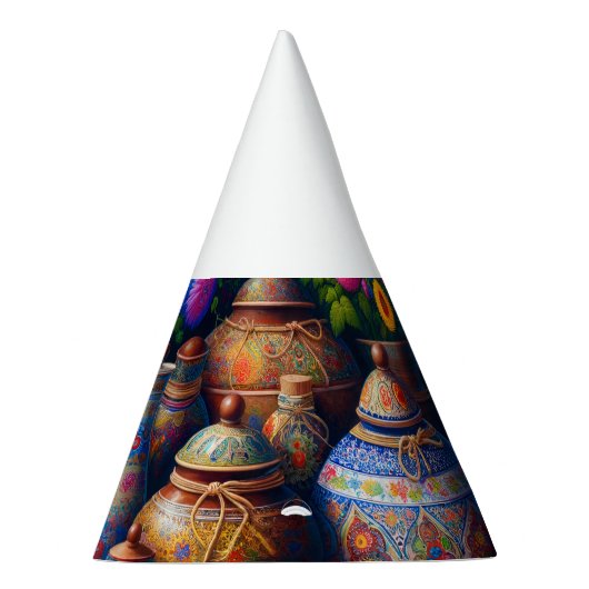 "Floral Spice Bazaar" Feesthoedjes (Rechts)