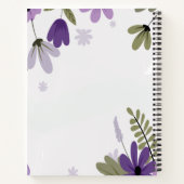 Floral Spiral Bound Notitieboek (Achterkant)