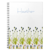 FLORAL Spiral notebook - Personaliseer het