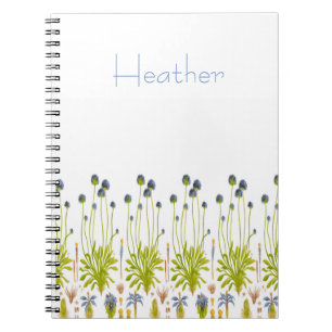 FLORAL Spiral notebook - Personaliseer het Notitieboek