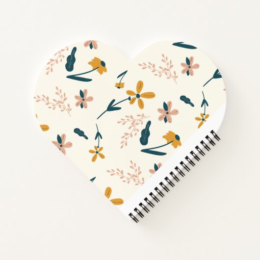 Floral Spiral Notitieboek (Achterkant)