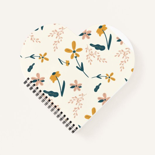 Floral Spiral Notitieboek (Voorkant)