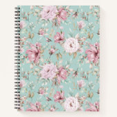Floral Spiral Notitieboek (Voorkant)