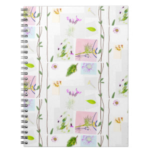 Floral Spiral Notitieboek