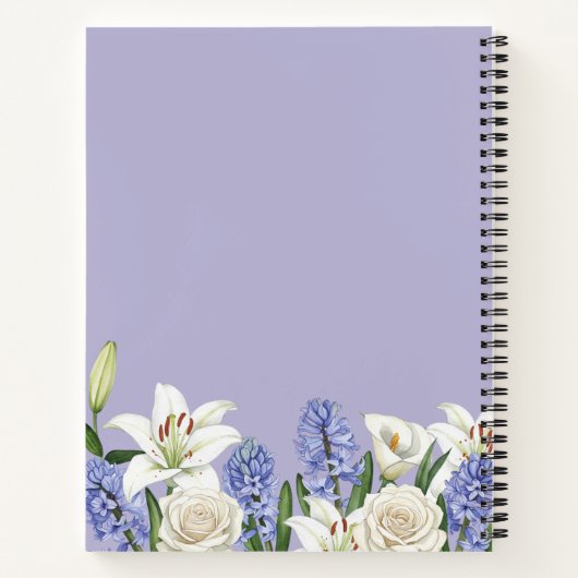 Floral Spiral Notitieboek (Achterkant)