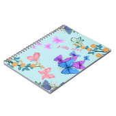 Floral Spiral Photo Notitieboek (Linkerzijde)