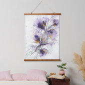 Floral Splash Hangend Wandkleed (Slaapkamer)