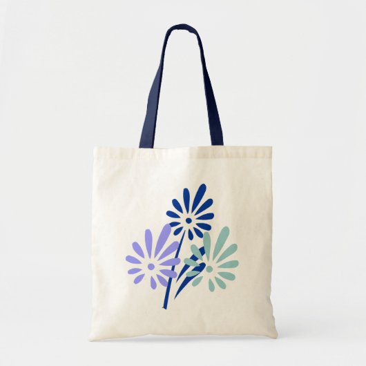 Floral Splashes Canvas tas (Voorkant)