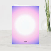 Floral Splendor Happy Pasen Kaart (Achterkant)