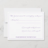 Floral Splendor RSVP (Voorkant)