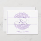 Floral Splendor RSVP Kaartje (Achterkant)