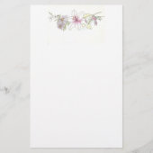 Floral Spray Briefpapier (Voorkant)