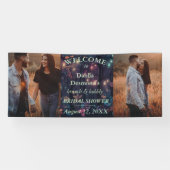 Floral Spray Brunch & Bubbly Vrijgezellenfeest Wel Spandoek (Horizontaal)