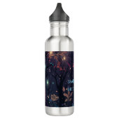 Floral Spray Fantasy Art Wedding Bridesmaid Waterfles (Links)