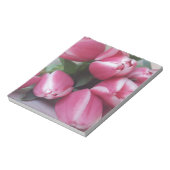 Floral Spring Bouquet of Pink Tulips, Flowers Notitieblok (Linkerzijde)