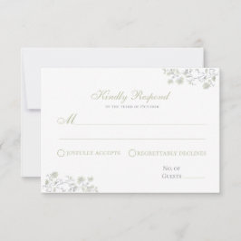 Floral Spring Chinoiserie Response Kaart