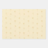 Floral Spring Daffodil | Blauwgroen en geel Inpakpapier Vel (Voorkant 3)