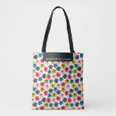 Floral Spring Daffodil Blooms Canvas tas (Voorkant)