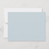 Floral Spring Garden Personalized Note Card Kaart (Achterkant)