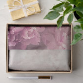 Floral Spring Pioenrozen Lila Decoupage Tissuepapier (Geschenk)