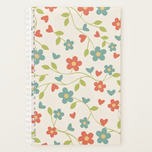 Floral Spring Planner (Voorkant)