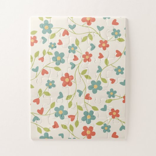 Floral Spring Puzzle Legpuzzel (Verticaal)