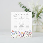 Floral Spring Summer Guess Wie Vrijgezellenfeest s (Staand voorkant)