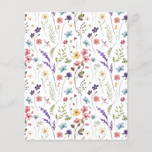 Floral Spring Summer Guess Wie Vrijgezellenfeest s (Achterkant)