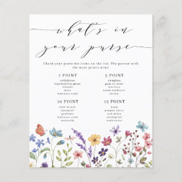 Floral Spring Summer Wat zit er in je tas spel