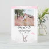 Floral Spring Voeg je fotografie voor Pasen toe (Staand voorkant)