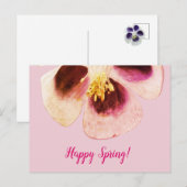 Floral Spring Wenskaart Briefkaart (Voorkant / Achterkant)