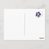 Floral Spring Wenskaart Briefkaart (Achterkant)