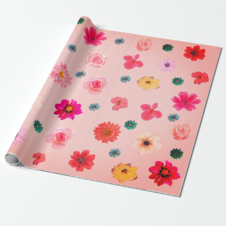Floral Spring Wrapping Papier