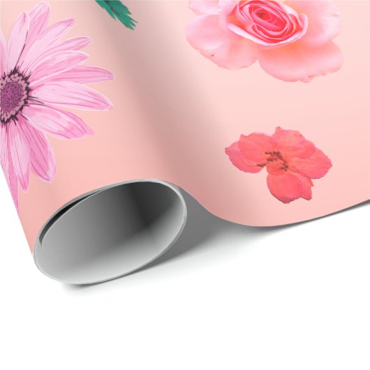 Floral Spring Wrapping Papier (Rol Hoek)