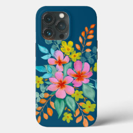 Floral Spritz mobiele telefoonhoesje Case-Mate iPhone Case