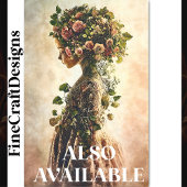 Floral Sprookjeskind & Rozen AU4 Decoupage Tissuepapier