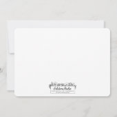 Floral St. Zelie Martin Floral Miscarcard (Achterkant)