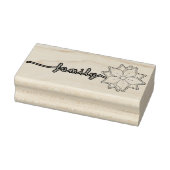 Floral Stamp Rubberstempel (Stempel)