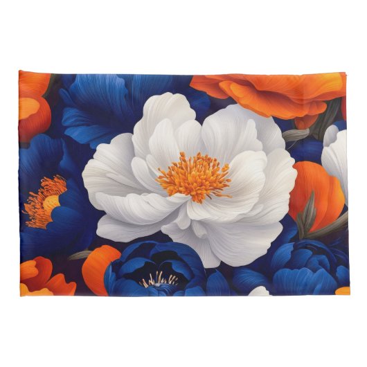 Floral Standard Pair Kussensloop (Achterkant-Rechts)