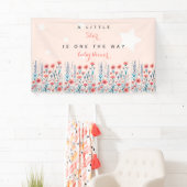 Floral Star Baby shower Spandoek (Insitu)