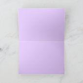 Floral Star Jewish Baby Naming Hartelijk dank Bedankkaart (Binnen)