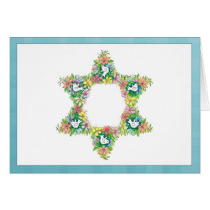 Floral Star van David