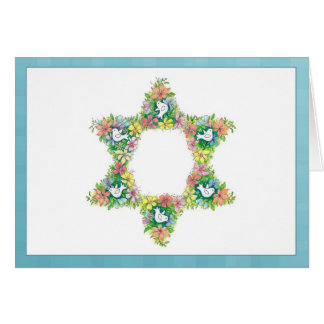 Floral Star van David